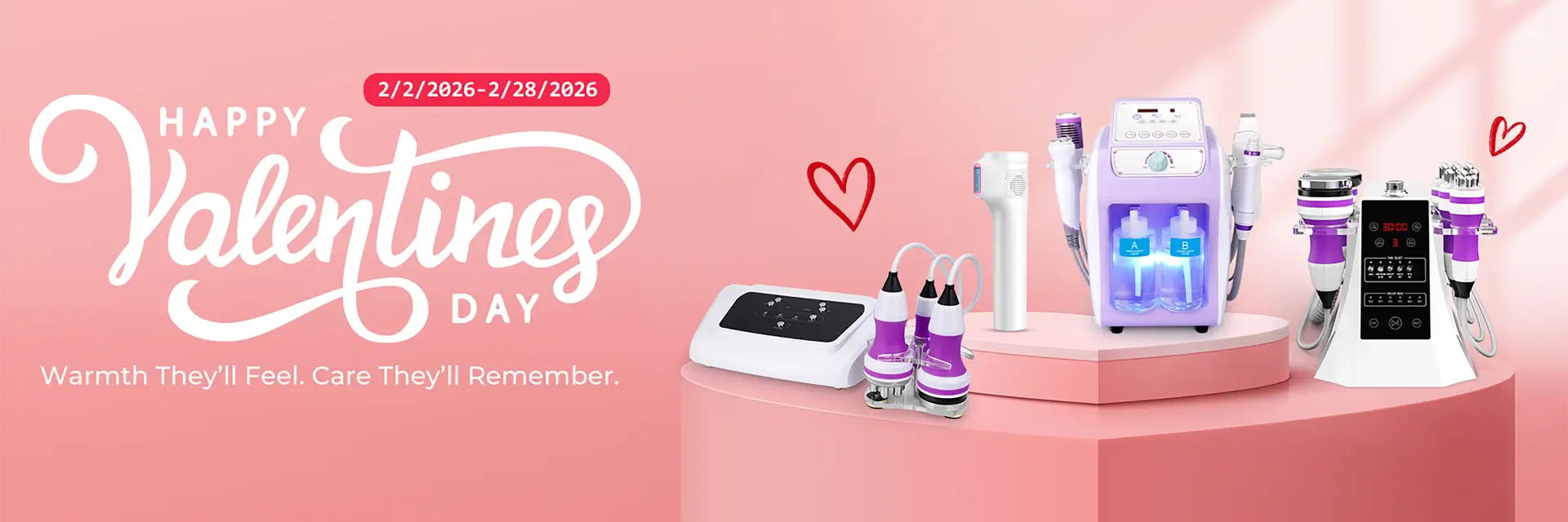 Valentine's Day Beauty Machine Sale 2026