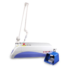side view of 15W CO2 fractional laser machine with 7-joint articulated arm