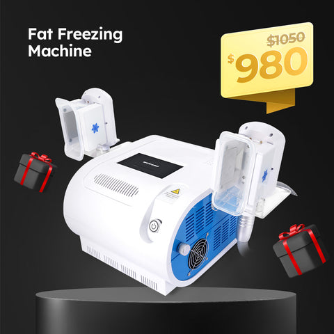 Professional Cooling Vacuum Freeze Machine With 2 Handles[ -10°C~5°C]