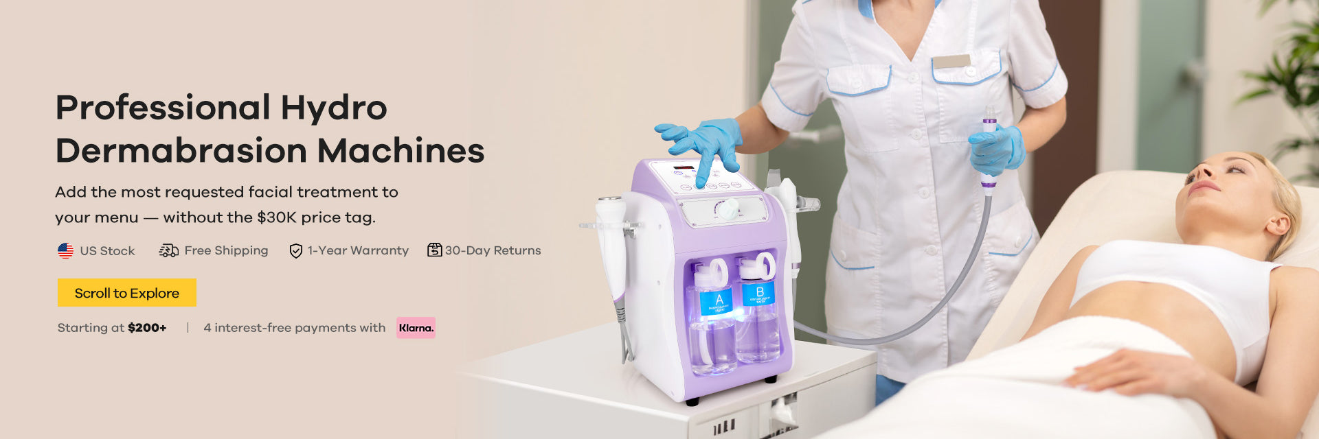 Hydro Dermabrasion Machine