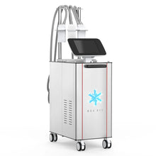 Standing 4 Pads Cellulite Removal Freeze Cold Weight Loss Beauty Machine