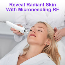 Gold Micro Crystal RF Machine Cold Hammer Skin Tightening Pore Refining For Spa