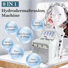 8In1 Professional HydroDermabrasion Machine For Cleansing Moisturizing Antiaging