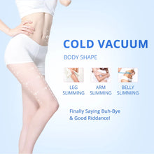 Cold Vacuum Fat Freeze Cellulite Removal Body Shaping Machine