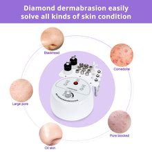 Portable 3 In 1 Diamond Microdermabrasion Machine for Home Use
