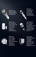 10 In 1 80k Cavitation Machine With RF Vacuum Laser Lipo Pads For Body Sculpting