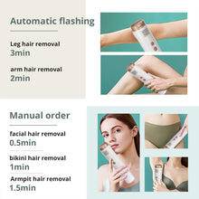 IPL Hair Removal Device Sapphire Ice-Cooling Painless Permanent Result for Women and Men Face & Body At-Home Use