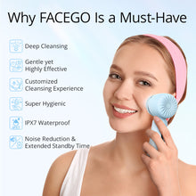 Facego Ultrasonic Facial Cleansing Brush for Deep Cleansing