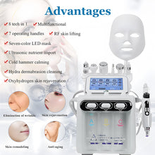 8In1 Professional HydroDermabrasion Machine For Cleansing Moisturizing Antiaging
