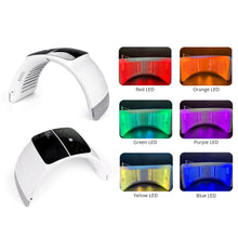Folding PDT Phototherapy LED Lamp With 7 Colors For Skin Rejuvenation