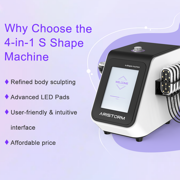Aristorm S Shape Machine 4-in-1 Body Contouring Skin Tightening Device