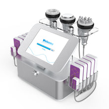 7-in-1 40k Cavitation Machine With Metal Handles 160mW Laser Lipo Pads for Pro Body Contouring