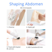 4 In 1 360° Rotating RF Ultrasonic Cavitation 2.5 Body Sculpting Machine