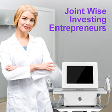 Gold Micro Crystal RF Machine Cold Hammer Skin Tightening Pore Refining For Spa