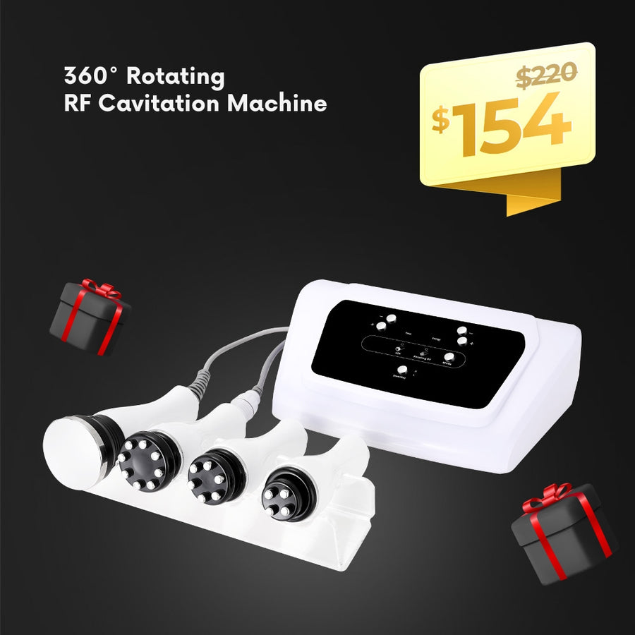 4 In 1 360° Rotating RF Ultrasonic Cavitation 2.5 Body Sculpting Machi