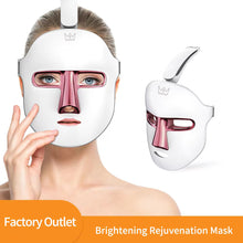 LED Face Mask - 7 Light Modes For Anti-Aging, Acne Control, Skin Rejuvenation