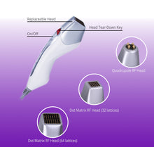 Microneedle Fractional RF Skin Tightening Machine With 3 Size Cartridges