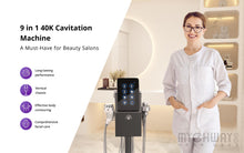 Professional 9-in-1 40k Lipo Cavitation Machine For Body Sculpting & Facial Care