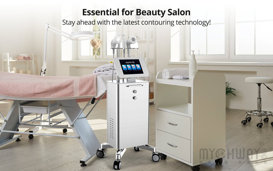 Professional S Shape 30K Cavitation Slimming Machine Spa Use