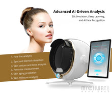 Smart Skin Analyzer With 3D Simulation AI Face Recognition For Precise Analysis