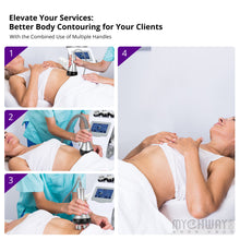 9 In 1 80k Cavitation Machine With RF Vacuum Laser Lipo Pads For Body Contouring