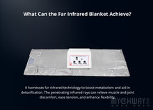 3 Zones Infrared Sauna Blanket Body Shape Detox Machine