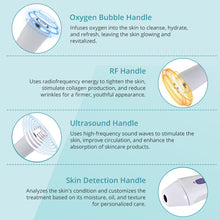 4 In 1 Oxygen Bubble Machine Skin Detection Salon Facial Beauty Machine