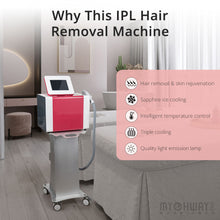 2000W SHR IPL Hair Remover E Light Skin Rejuvenation Beauty Machine With Filters