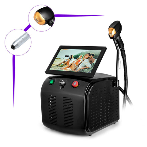 2 In 1 High-Power Pico Laser Diode Laser Machine For Tattoo Hair Spots Removal