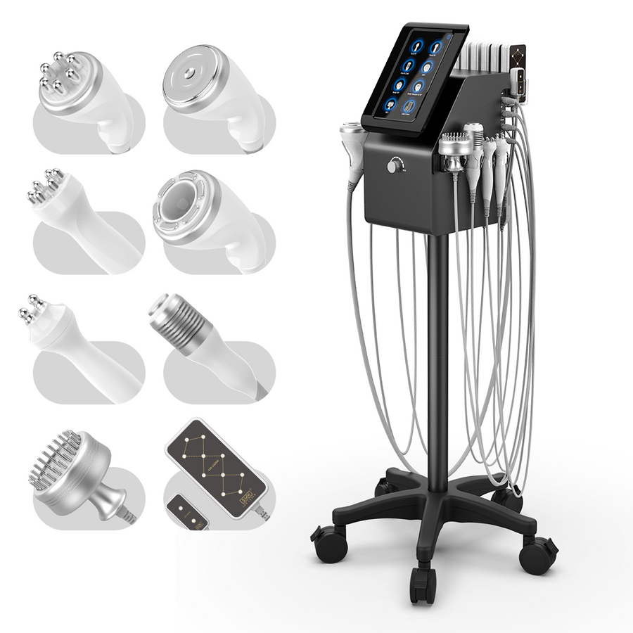 Professional 9-in-1 40k Lipo Cavitation Machine For Body Sculpting & F