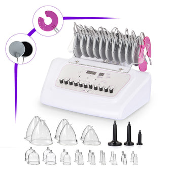 Microcurrent College Machine EMS Microcurrent Machine With Cupping Therapy For Muscle Toning Butt L