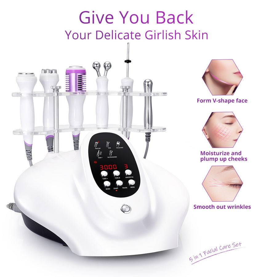 5IN1 Ultrasound Facial Machine