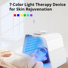 Portable 7-Color LED Light Therapy Device For Skin Rejuvenation For Home & Pro Use