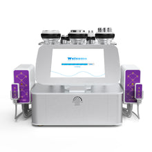 7-in-1 40k Cavitation Machine With Metal Handles 160mW Laser Lipo Pads for Pro Body Contouring