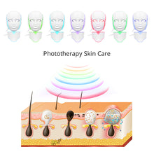 7 Colors Home Use LED Light Therapy Mask Remote Control