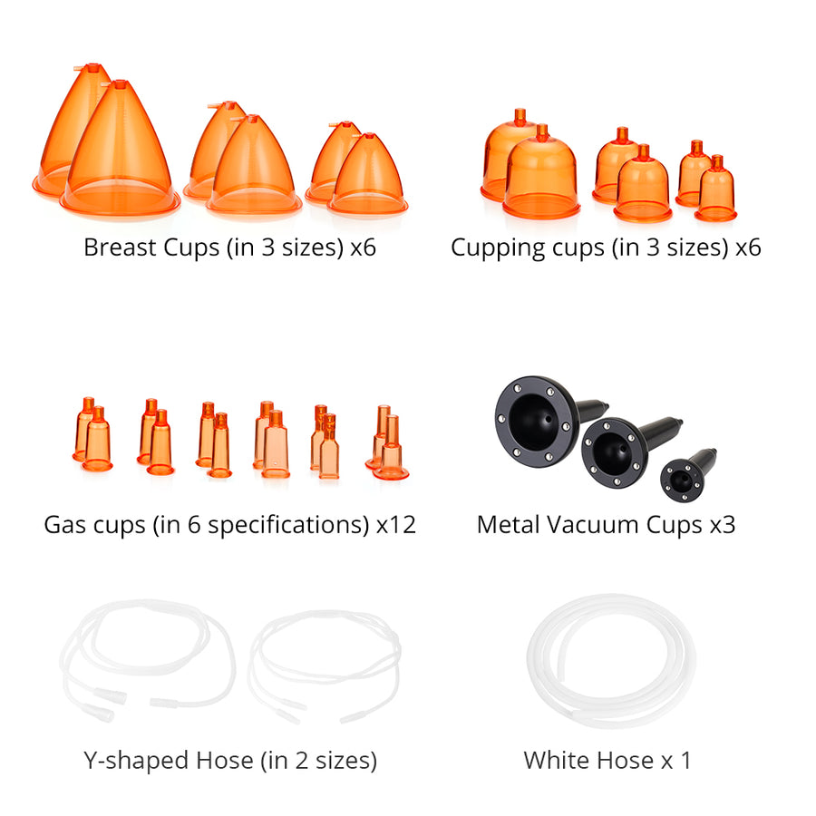 Vacuum Therapy Machine Touch Screen Vacuum Cupping Machine Multifuncti