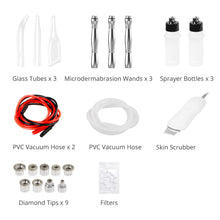 3 in 1 Diamond Microdermabrasion Machine With Skin Scrubber for Skin Rejuvenation