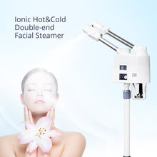 Pro Hot&Cold Ozone Vaporizer Facial Steamer Skin Rejuvenation Beauty Machine
