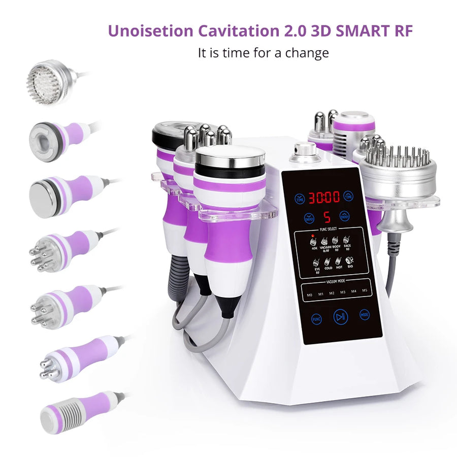40K 8 IN 1 Ultrasonic Fat Cavitation Machine | Surebeauty