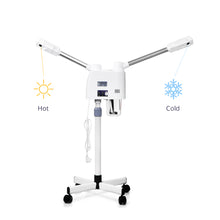 Pro Hot&Cold Ozone Vaporizer Facial Steamer Skin Rejuvenation Beauty Machine