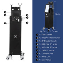 Aristorm 3D 30K S Shape Machine With RF Lipo Laser for Pro Body Sculpting Face Lifting