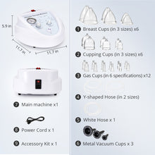 Women breast care enlargement lifting Face Body massage beauty machine