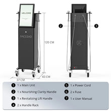 FaceEvo Ultrasound Facial Machine - 3 & 10 MHz Dual Frequency for Professional Skin Rejuvenation