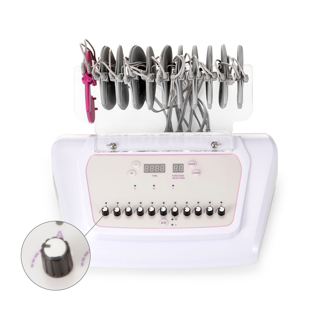 2 In 1 EMS Microcurrent Machine For Muscle Relaxing Breast Lift Body M