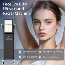 FaceEvo LDM Ultrasound Facial Machine With 3 & 10 MHz Frequencies for Pro Skin Rejuvenation