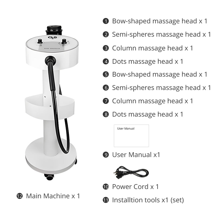 G5 Body Sculpting System With 8 Massaging Heads