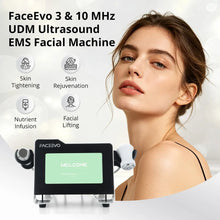 FaceEvo 3 & 10 MHz Dual-Frequency Ultrasound Facial Machine for Professional Use