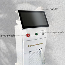 755/808/1064nm Wavelengths Diode Laser Hair Removal Skin Rejuvenation Machine