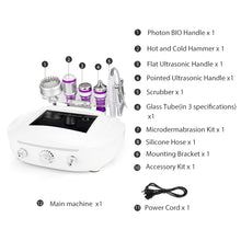 6 In1 Skin Scrubber Photon Microdermabrasion Beauty Skin Rejuvenation