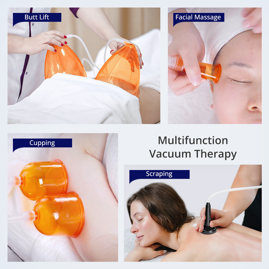 Vacuum Therapy Machine Touch Screen Vacuum Cupping Machine Multifuncti